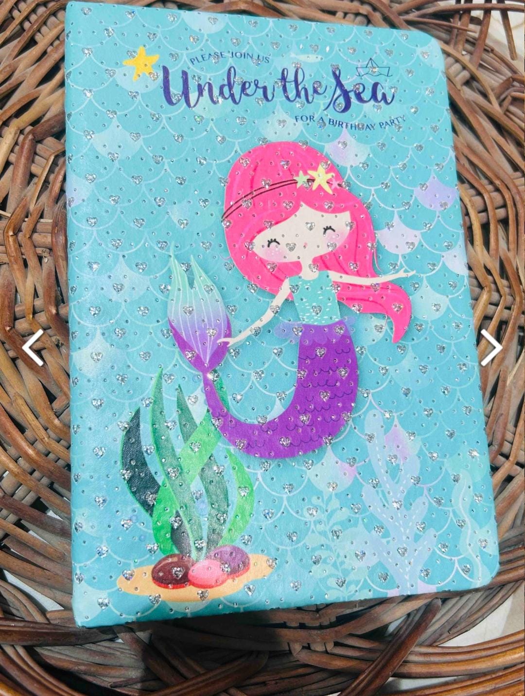 Cute Kids Mermaid Diary